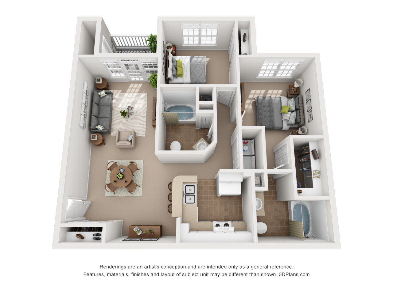 The Lexington floor plan